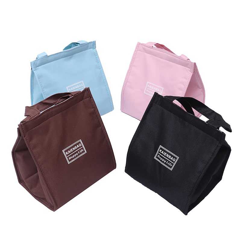 

New Fresh Insulated Lunch Boxes Cold Portable Convenient Lunch Bag Outdoor Picnic Thermal Oxford Waterproof Beam Bags