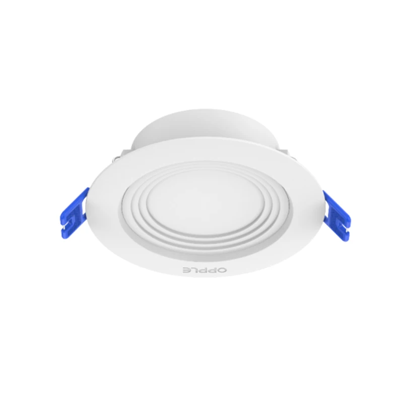 

10 unids/lote Downlight LED reloj OPPLE 4W/6W lampara redonda empotrada Oficina dormitorio casa Downlight LED de Interior