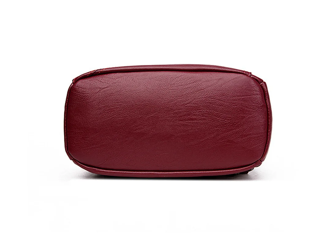 Новинка 2019 женский кожаный рюкзак многофункциональный трансформер Женский