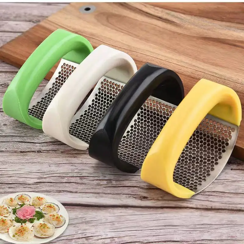 

Manual Garlic Press Device Kitchen Household Press Squeezer Ginger Garlic Tools Kitchen Accessories para moler ajo