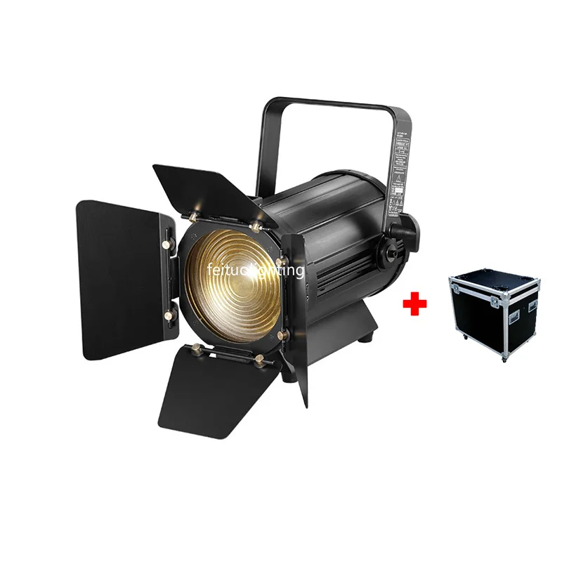 2 x Лот Flycase китайский поставщик 100 Вт сценический светодиодный светильник Fresnel DMX с