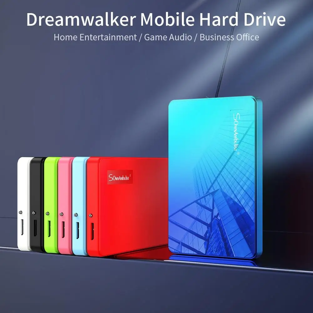 

ABS color HDD 2.5 1TB external hard drive 1TB 2TB storage device hard drive for computer portable HD 1 TB USB 3.0