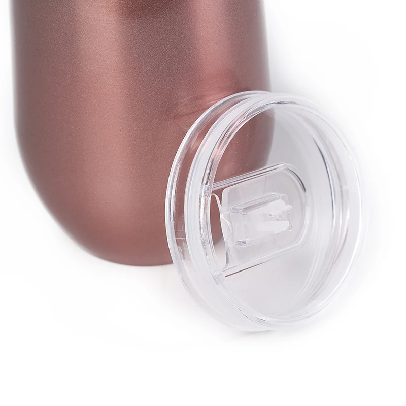 9 унций 12 бокал для вина без стальных стекол с закрытой крышкой стакан двойными