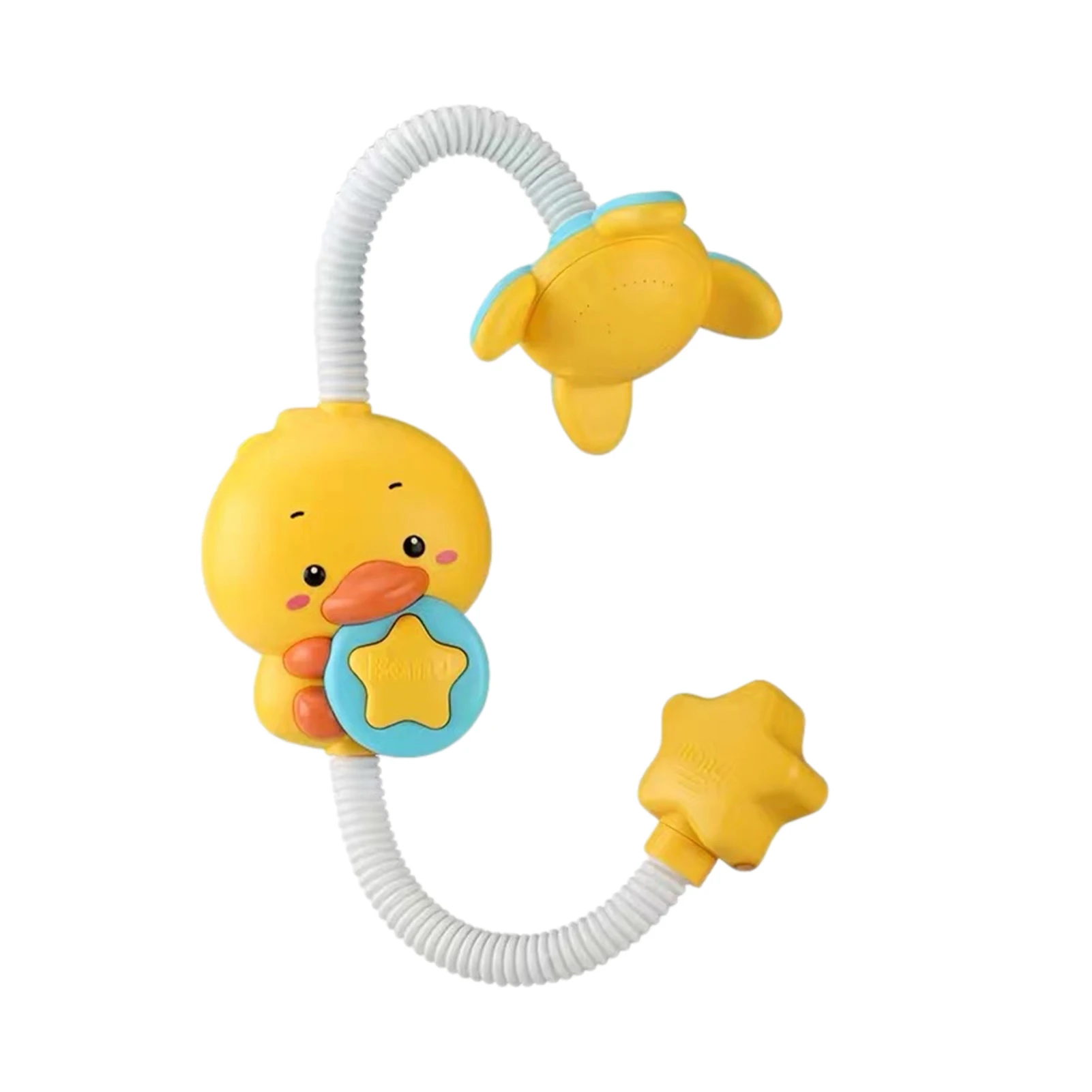 

ABS Baby Shower Toys Fun Electric Cute Duckling Bath Bathtub Water Toy Electric Sprinkler Toys For Children Swim Pool