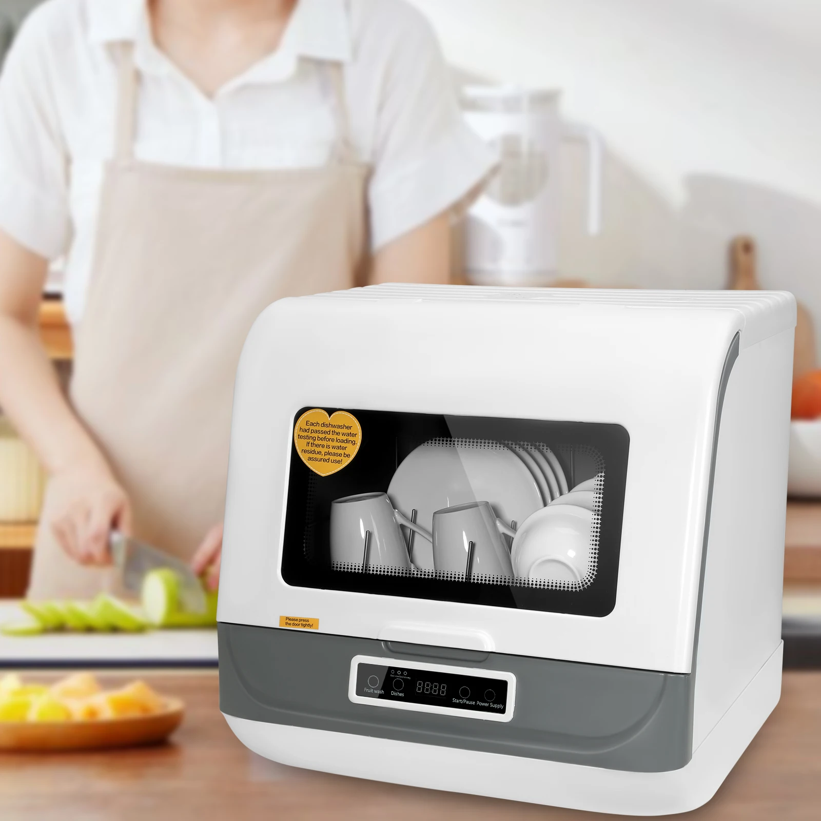 

Home Free Installation Desktop Mini Dishwasher High Temperature Sterilization Intelligent Dish Washer Machine