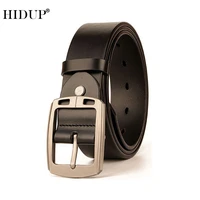 hidup top quality design cowhide leather for men cow genuine belt retro pin buckle belts 3 8cm width jeans accessories nwj862