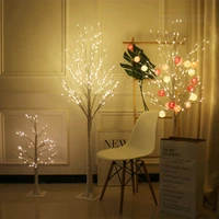 White Birch Tree Lights LED Table Lamps Decorative Branches for Christmas Home Indoor Holiday Light Party Wedding Hang Ornaments