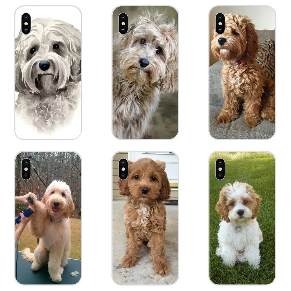 Мягкие чехлы для собак Cockapoo Puppy Xiaomi Redmi Mi 4 7A 9T K20 CC9 CC9e Note 7 9 Y3 SE Pro Prime Go