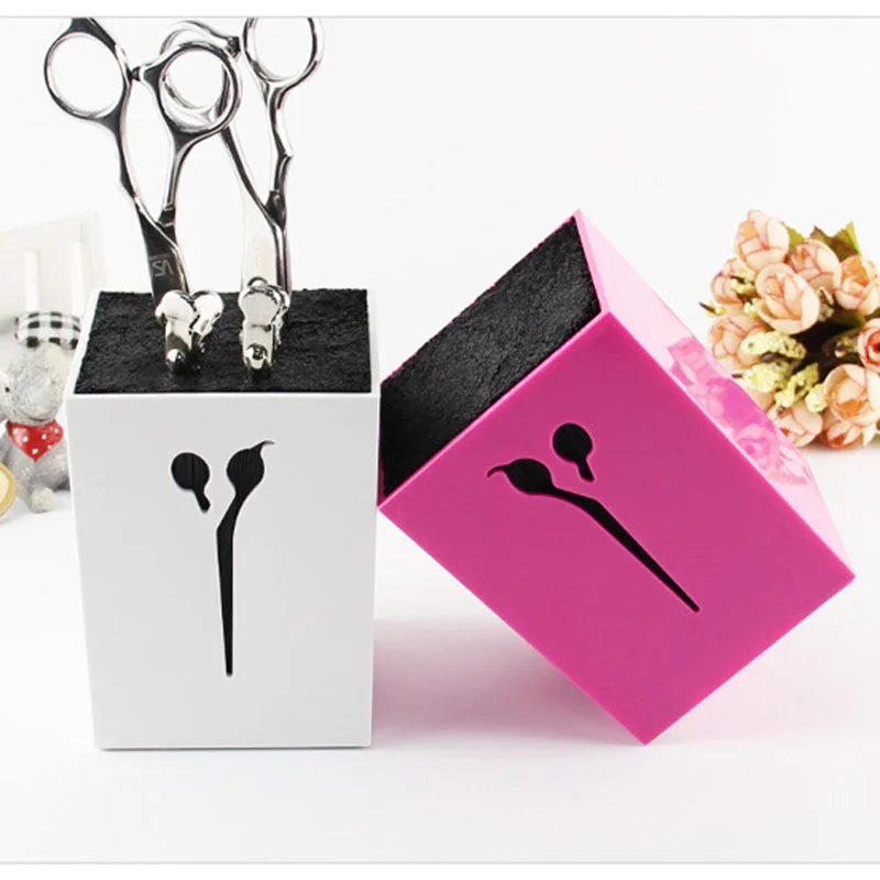 Горячий парикмахерский чехол для парикмахерских ножниц акриловый салонов