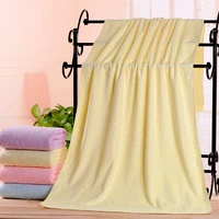 bear bath towel absorbent solid color bath blanket for adults quick drying microfiber luxury towel sauna spa towel set 70x140cm