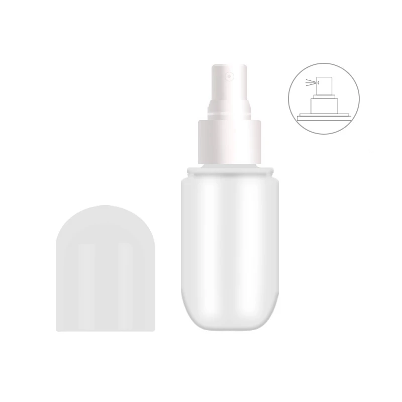 Transparent spray Пустая бутылка эмульсии многоразовая бутылка для лосьона Бутылочки для шампуня бутылка для духов для ванной портативный контейнер для образцов - Цвет: Transparent spray