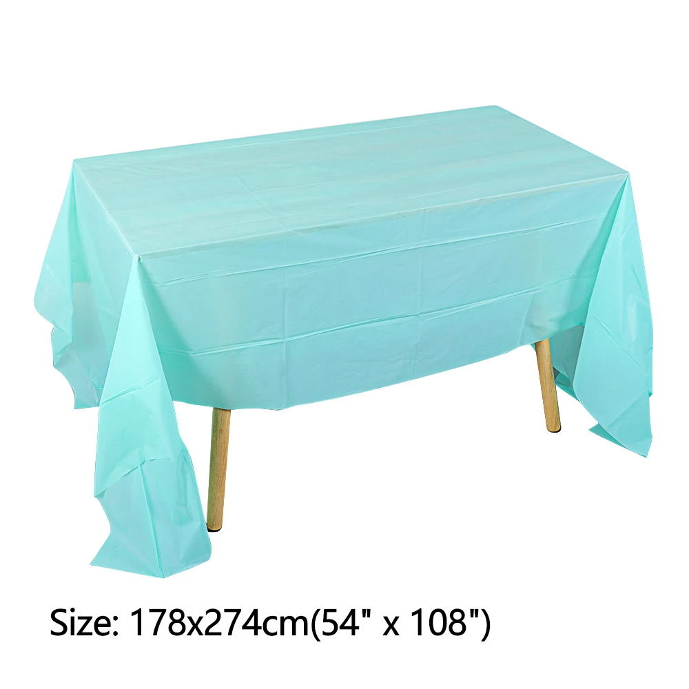 1 шт. одноразовый чехол для стола прямоугольная Водонепроницаемая скатерть на