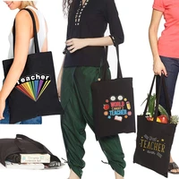 shopping bag casual shoulder canvas bags large capacity wild messenger bag cute fun handbag ladies eco grocery tote bag