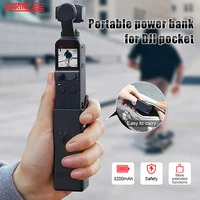 3200mah dji osmo pocket 2 power bank portable charger charging hub handheld grip power bank for dji pocket 2 camera accessories