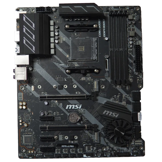 

Motherboard X570-A PRO with AMD X570 128GB for computer