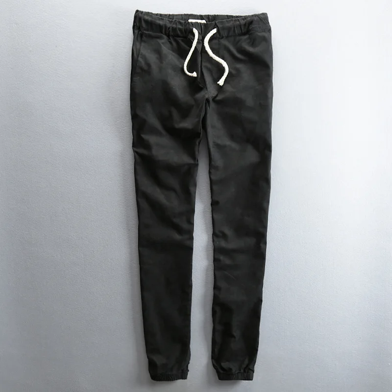 Повседневные мужские летние длинные камуфляжные хлопковые брюки карандаш