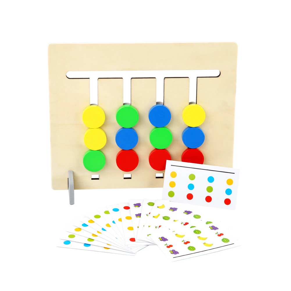 

Gifts Fruits Matching Game Interactive Wooden Educational Toys Logical Training Children Reasoning Early Learning Teaching Kids