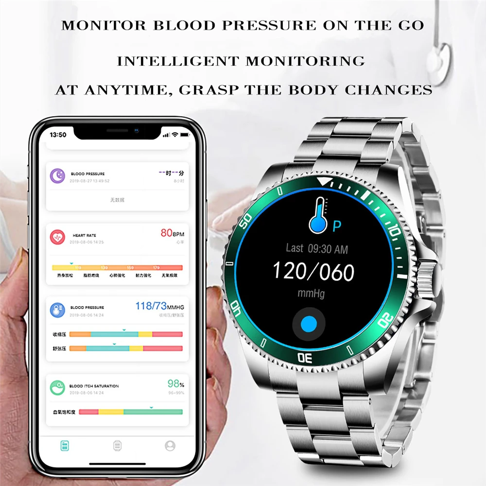 lige bluetooth call smart watch men supports tft card music player for android ios new luxury steel belt sports smartwatch women free global shipping