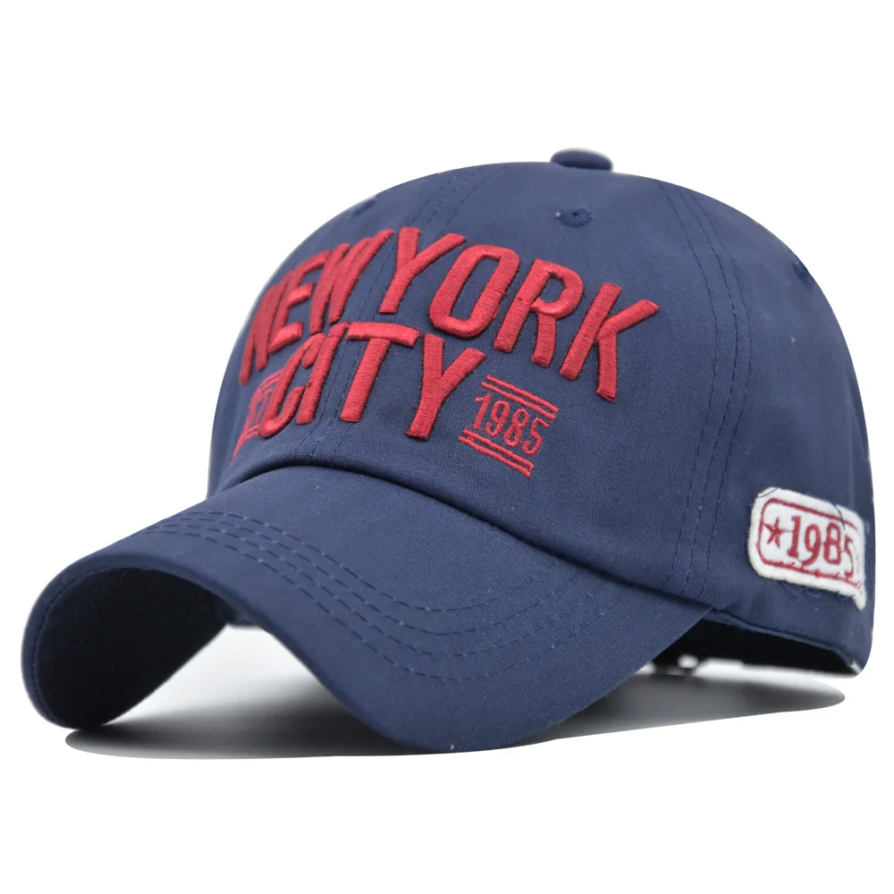 [DIFF Прохладный] 100% хлопок Нью-Йорк Бейсбол Кепки Кепка с козырьком Для мужчин's и