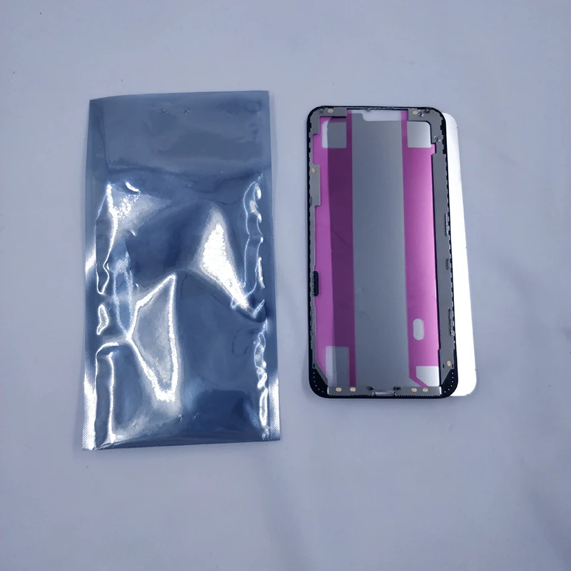 Lcd сенсорный экран передняя рамка средняя Рамка Кронштейн для iPhone X XS MAX с клейким кронштейном Держатель Замена Ремонт