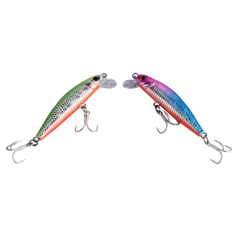 

8 Pcs Fishing Lures Hard Minnow Baits, Life-Like Swimbait 5.65CM Fishing Lures, Swimbait for Saltwater Freshwater