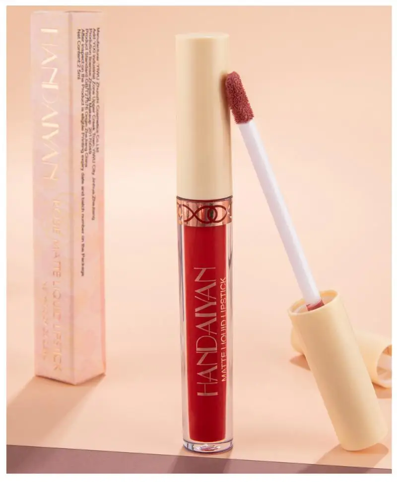 

12 Colors Lips Makeup Lipstick Lip Gloss Long Lasting Moisture Cosmetic Sexy Red Lip Matte Waterproof Lasting Lipstick TSLM1