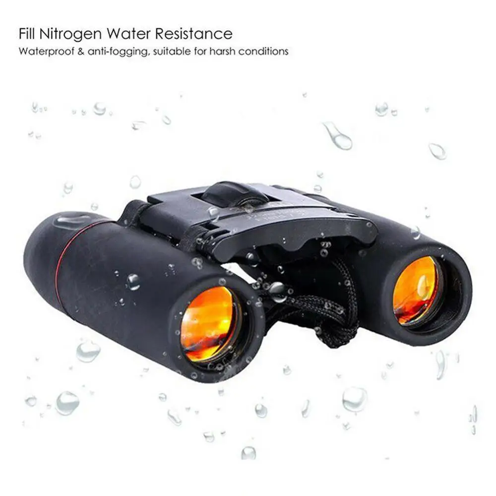 

30x60 Folding Binoculars Telescope With Low Light Night Vision For Outdoor Bird Watching Travelling Hunting Camping 1000m