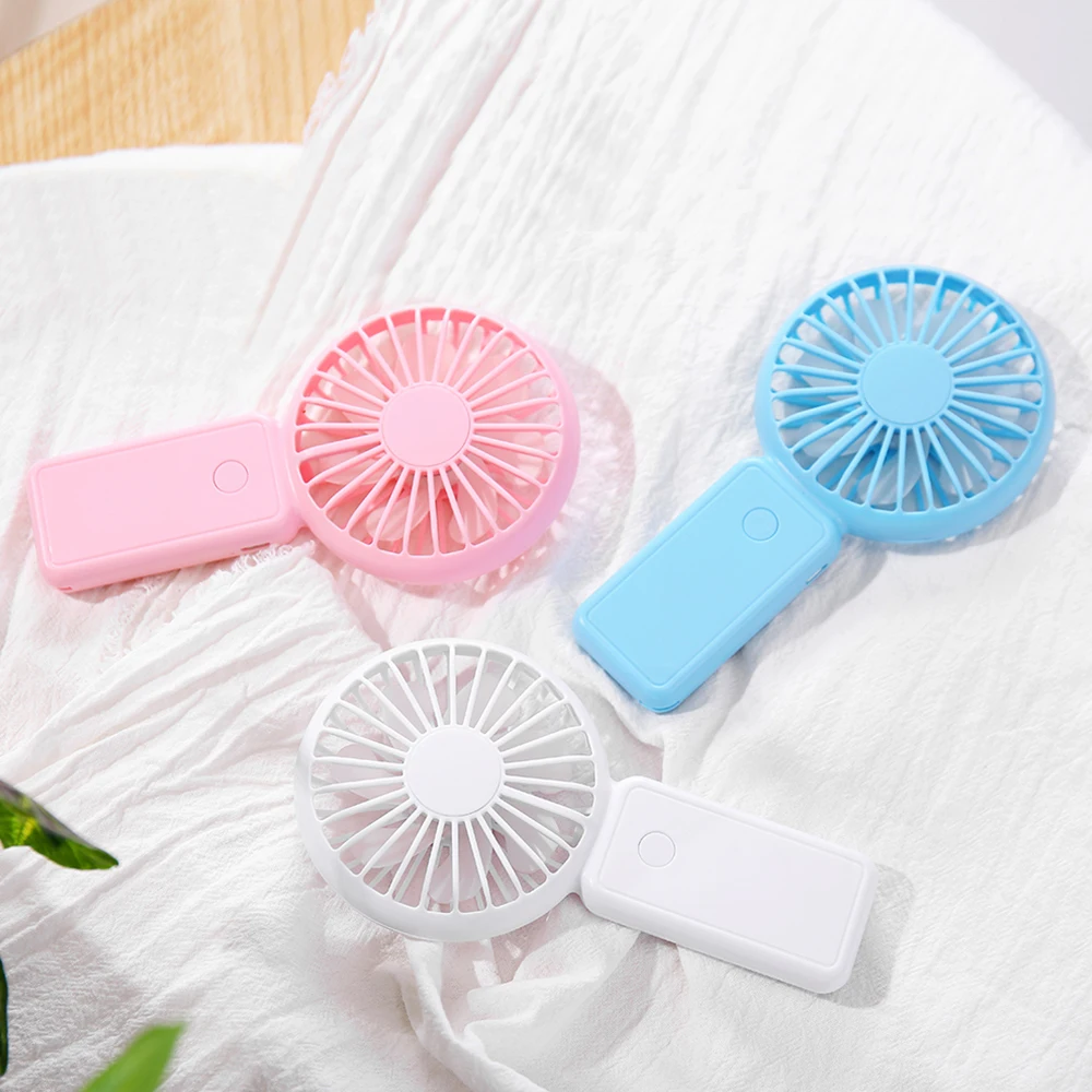 

Clearance Sale Fan Portable USB Fan flexible with LED light Mini Fan Handy Small USB Cooling Fan for child natural wind