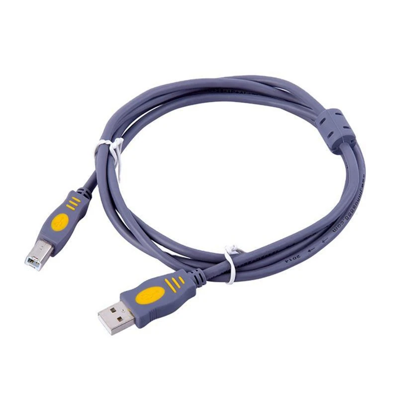 

Printer Cable 6.6 Ft USB2.0 Type A Male to B Male Cable High Speed Cable for Printers