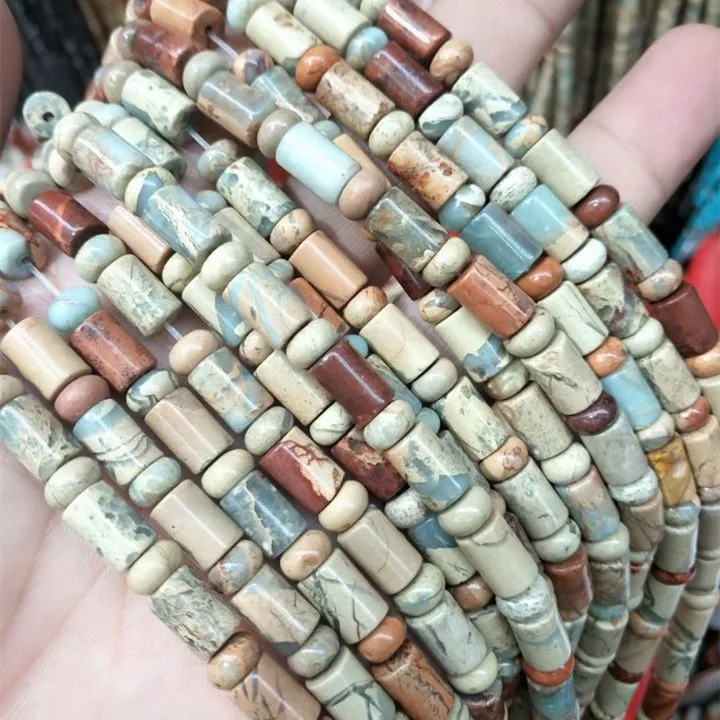 

1 Strings Natural Snake Jasper Stone Beads For Women Necklace Jewelry Accessories Top Jewelry Findings Hot Selling With Wholesal