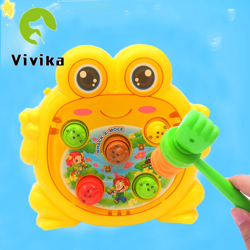 Infact Baby Whack A Mole игрушка без батареи не требуется забавная безделушка красный