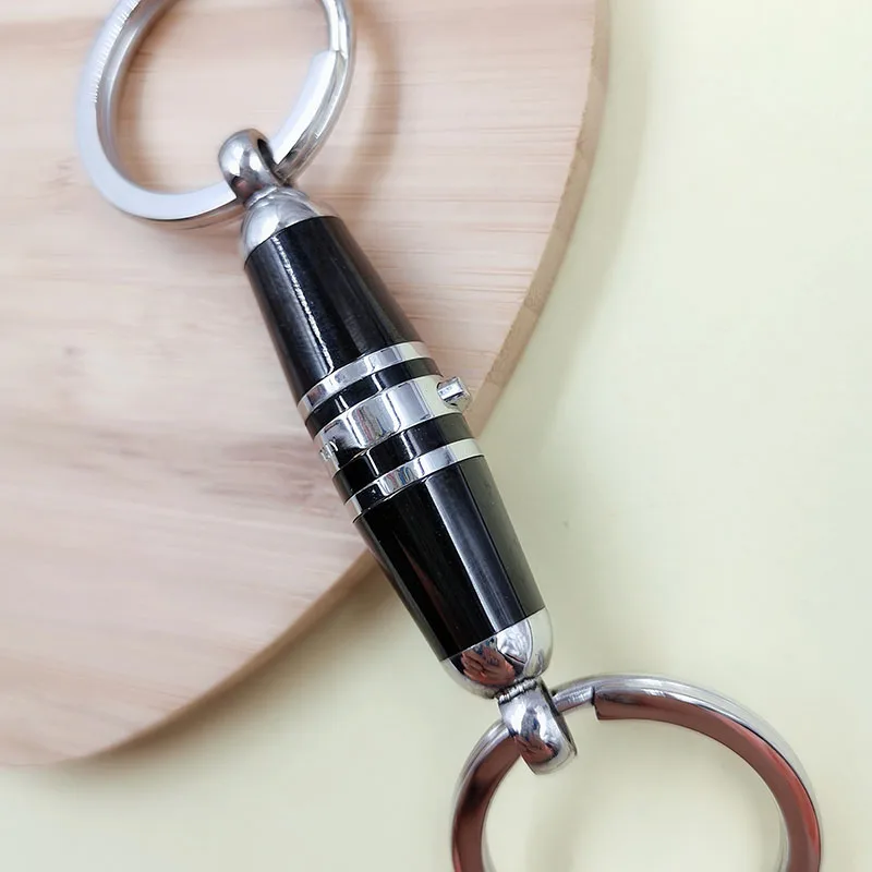

Key chain Jewelry Stainless Steel Metal removable Keychain for Men Women