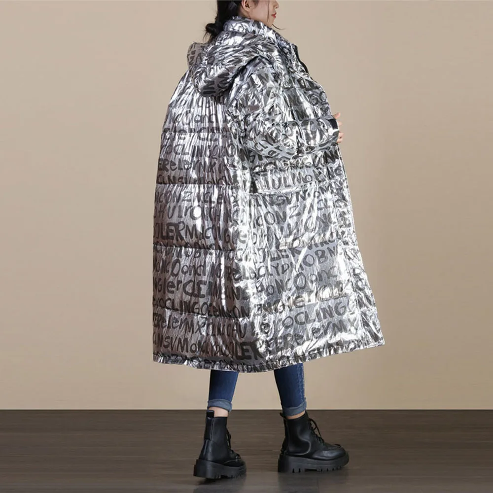 Зимняя одежда теплая зимняя пуховая куртка для женщин новинка 2021 модное длинное