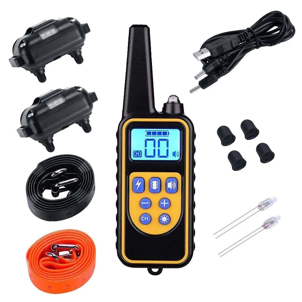 Dog Pet Belt Voice Control Bark Stopping Device Training Supplies Collar Remote | Дом и сад