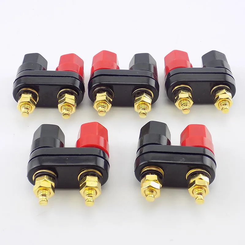 4mm Couple Terminals Plug Jack Socket Dual Banana Plugs Binding Post Red Black Connector Amplifier Speaker DIY Adapter L19
4mm Couple Terminals Plug Jack Socket Dual Banana Plugs Binding Post Red Black Connector Amplifier Speaker DIY Adapter L19