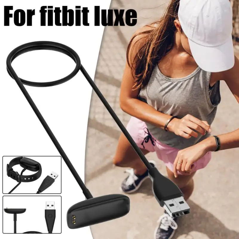 

1m Usb Charger Cable For Fitbit Luxe Smart Band Bracelet Charger Adapter For Fitbit Luxe Strap Wireless Magnetic Dock Charging