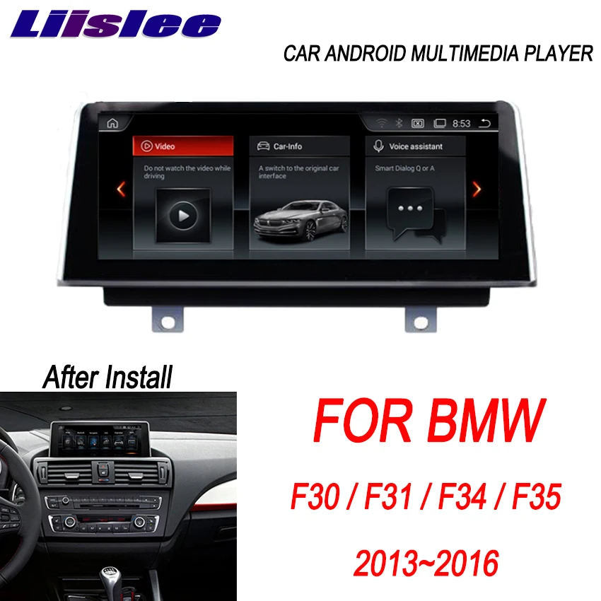 Liislee для BMW 3 серии F30 / F31 F34 35 2013 ~ 2016 8 ''Android автомобильный Радио мультимедийный