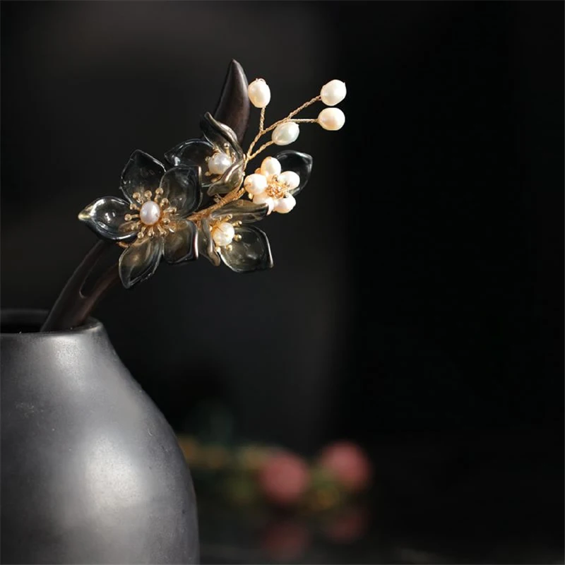 1 шт. Классическая Цветочная палочка для волос в китайском стиле | Тематическая