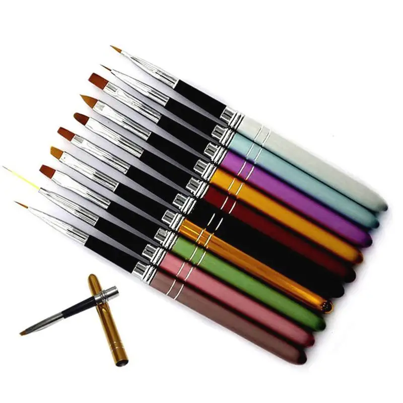 

Exquisite Nail Art Brush Tool Handy Carving Nail Pen DIY Light Therapy Nail Paint Art Tool Manicure Brush Nail Painting Tools