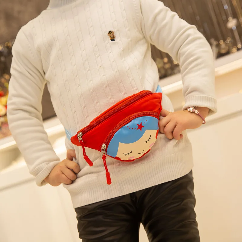 Поясная Сумка детская с мультипликационным принтом 2019 сумка-пояс на бедро | Багаж