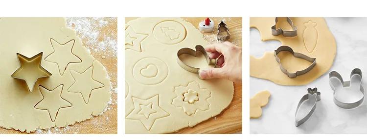 Пространства набор печенья-13 шт.-Fondant(сахарная) пресс для украшения выпечки печенья прессформы для детей праздничная одежда для свадьбы, дня рождения-Нержавеющая сталь, формы для печенья, форма для чебуреков