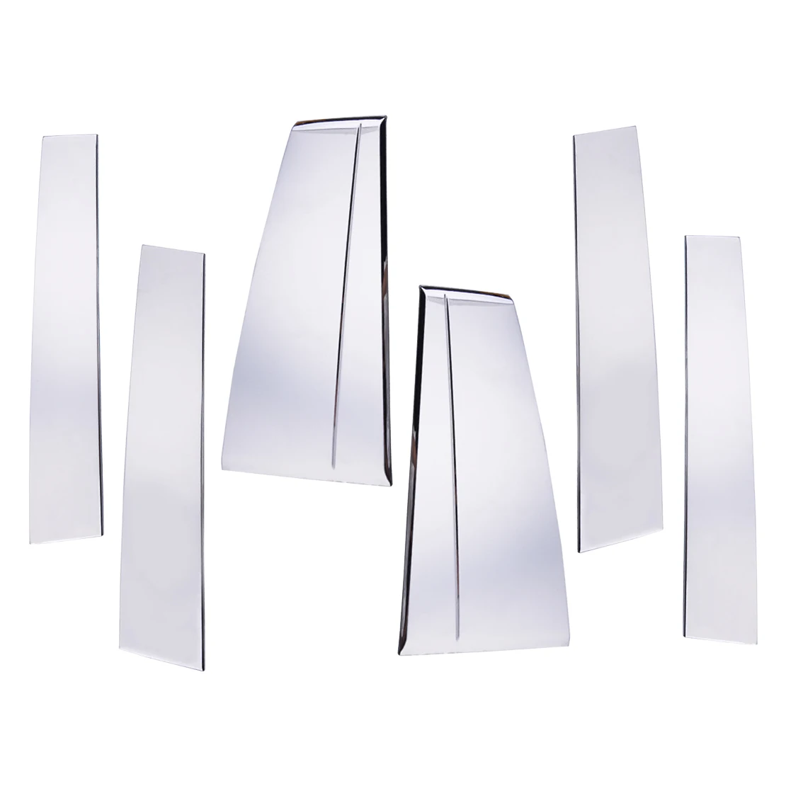 6 шт./компл. хромированная стойка из нержавеющей стали дверная отделка