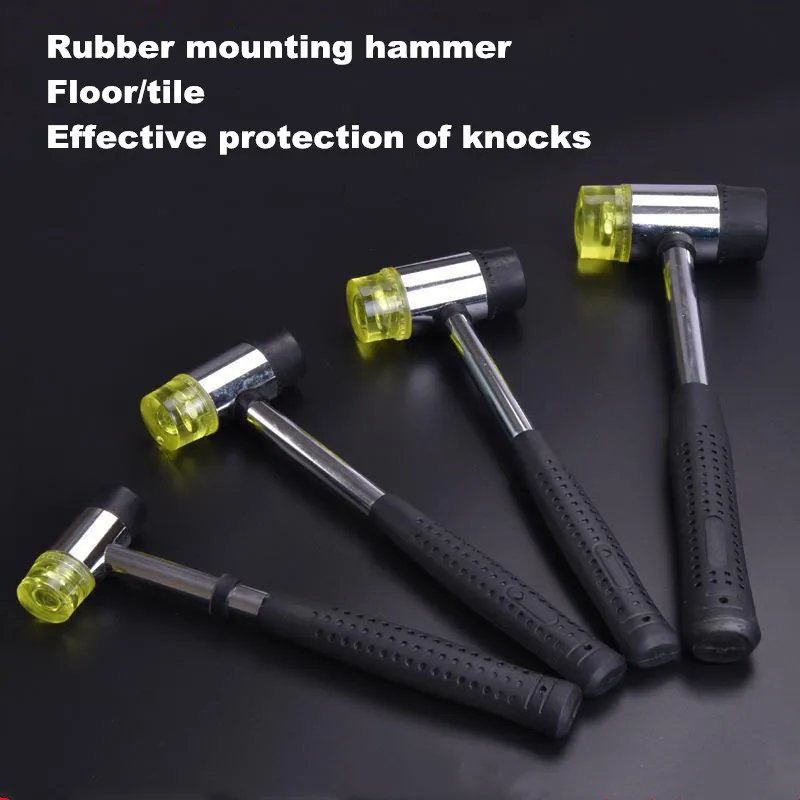 Сменная конструкция головки молотка 25 мм Резиновый монтажный инструмент для
