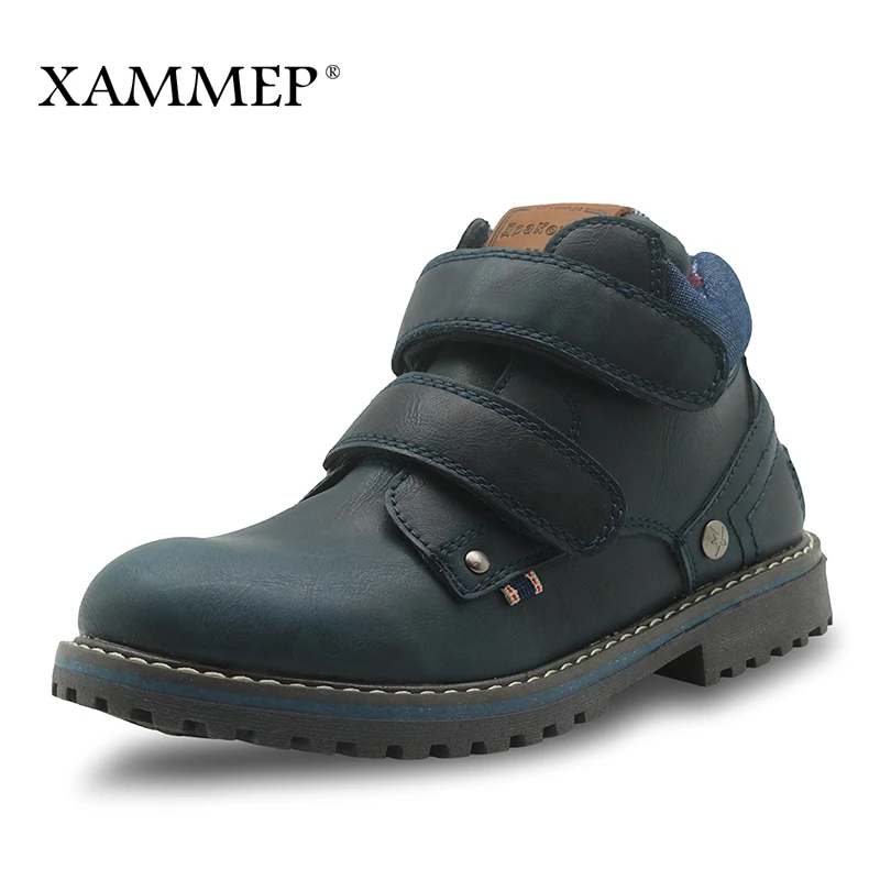 Ботинки Xammep для мальчиков брендовые кроссовки из искусственной кожи