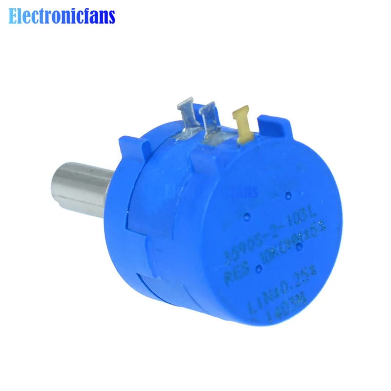 Прецизионный многооборотный потенциометр 3590S 2 103L 10K ohm 10 колец регулируемый