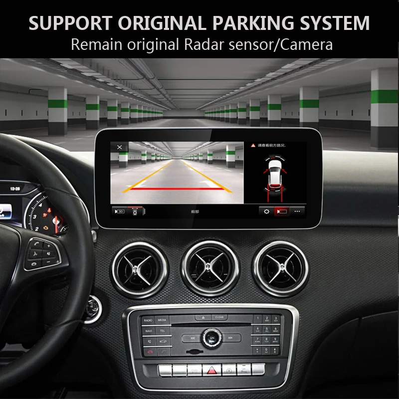 저렴한 무선 카플레이 안드로이드 10 자동차 라디오 GPS 메르세데스 벤츠 C 클래스 W204 S204 2008 2009 2010 NTG4.0 멀티미디어 플레이어 와이파이