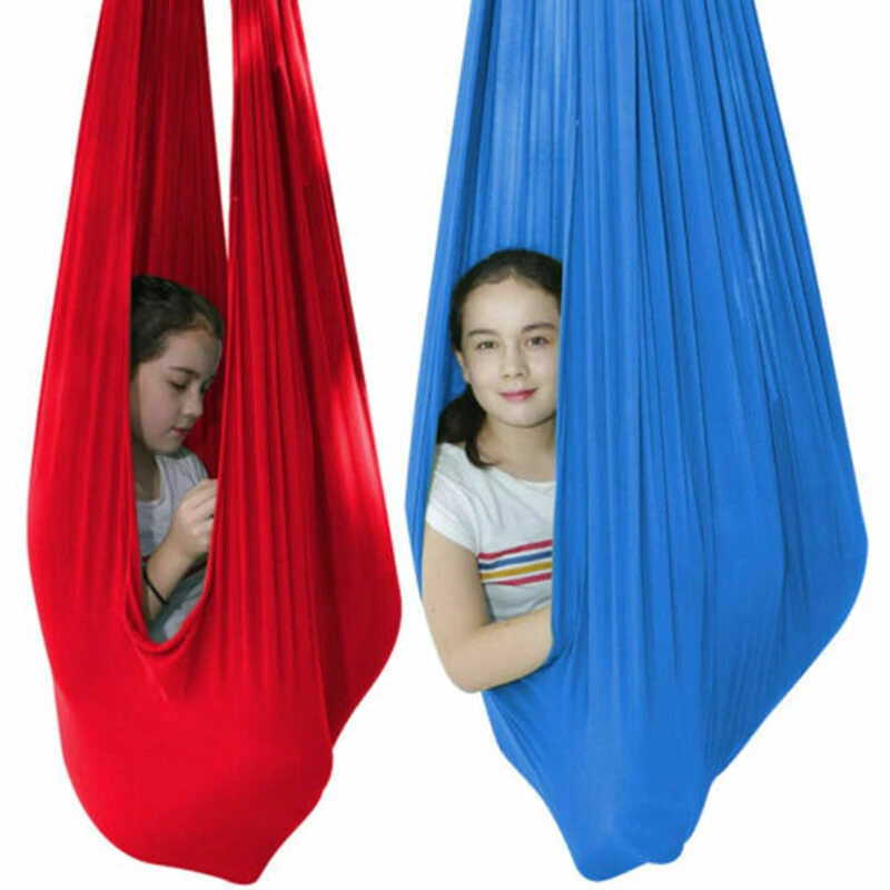 Детский гамак с поворотом для использования в помещении терапии детей ростом до