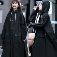 hoodie black raincoat women waterproof high quality camping raincoat for men motorcycle impermeables household items