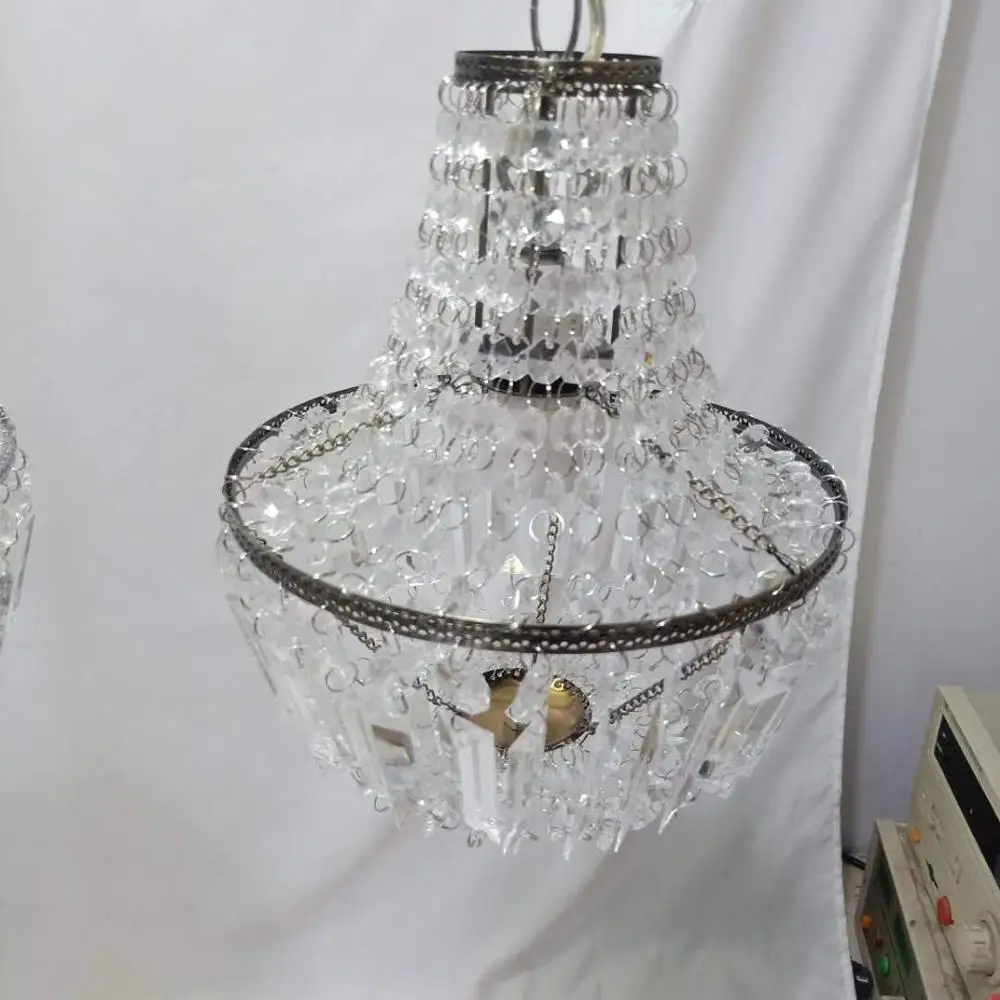 Акриловая люстра в классическом винтажном стиле элегантный потолочный