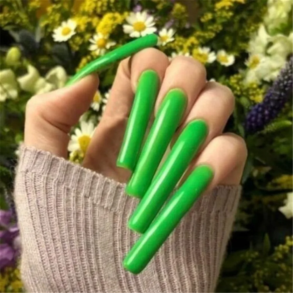 Неоновые флюоресцентные Гель лак для ногтей Летняя Серия чехлов Красочные